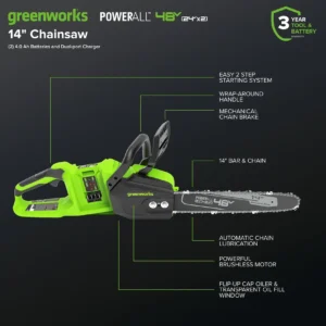 2*24V 16″ Chainsaw